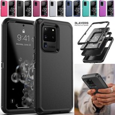 For Samsung Galaxy S20 FE S21 S22 S23 S24 S25 S26 5G Case Heavy Duty Phone Cover