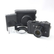 FUJIFILM X10 Black Compact Digital Camera Tested Working Seller Japan