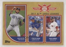 2018 Big League Stat Kings Trio Gold Craig Kimbrel Roberto Osuna Alex Colome n1u