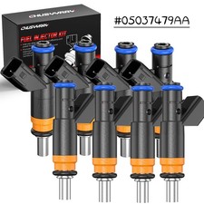 For 05037479aa Fuel Injector Set Of 8 For Dodge Ram Chrysler Jeep 5.7l 6.1l