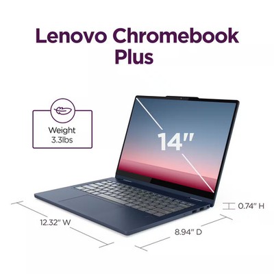 Lenovo - Chromebook Plus 2-in-1 14