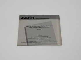 Gremlins 2 The New Batch Nintendo NES Instruction Booklet Notice FRA