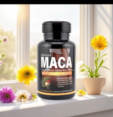 BIGGER BOOTY, WIDER HIPS & THICKER LEG: Aguaje Curvy Fruit + Maca root Pills
