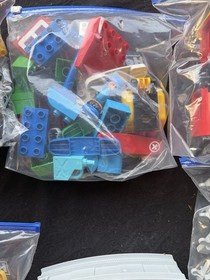 Huge Lego Duplo 10874 Steam Train, 10872 Bridge & Tracks + 10506 Track System