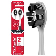 Optic White Pro Series Charcoal Toothbrushes Adult Soft Toothbrushes
