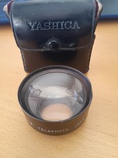 Yashica Spiratone Telephoto Auxiliary Lens 6x6 TLR Japan Clear