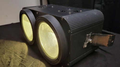 2 light LED COB Stage Blinder Cool White +Warm White dmx lighting 2 eyes - Picture 2 of 3