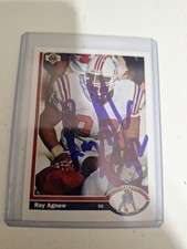 Ray Agnew Autograph Card