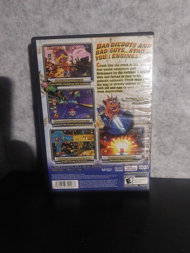 Crash Nitro Kart Greatest Hits (Sony PlayStation 2, 2003) PS2 Artwork Damage - Picture 2 of 3