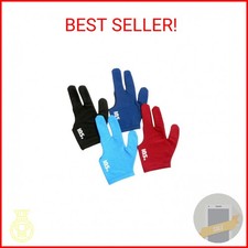 IBS Three Fingers Billiard Gloves Snooker Cue Professional 4 Colors Spandex