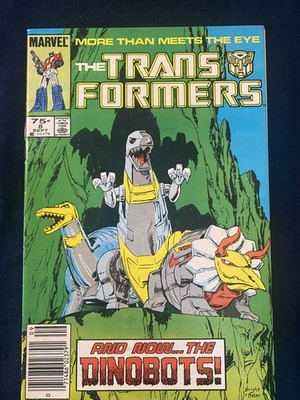 Transformers #8 (1985)   1st App Dinobots, Slag, Grimlock & Sludge! Newsstand