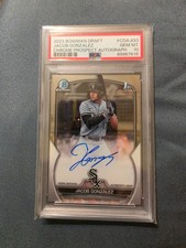 2023 Bowman Draft - Chrome Prospect Autographs Jacob Gonzalez #CDA-JGO (AU, RC)
