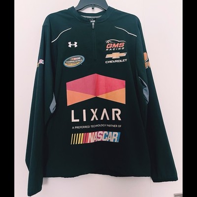 GMS Nascar Racing Camping World Truck Series Under Armour 1/4 Zip Pullover Sz M