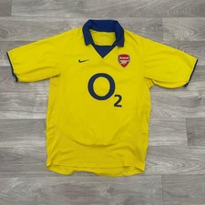 vintage 2003 2005 Arsenal NIKE football shirt home jersey premier league size M