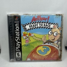 Arthur Ready to Race (Sony PlayStation 1, PS1, 2000) CIB Completed Tested