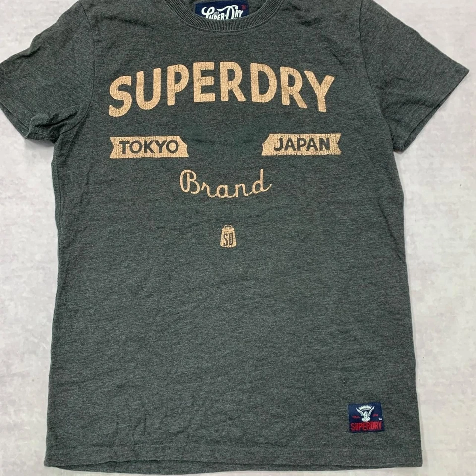 Superdry T-Shirt short sleeve top with logo Men's M - Image 2 of 4