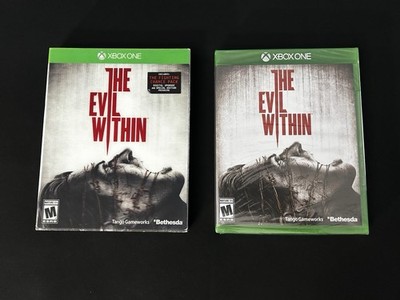 BRAND NEW SEALED Xbox One The Evil Within CIB With Lenticular Slipcover