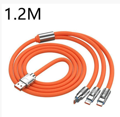 3 in 1 Fast Charging Cable Cell Phone Charger Cord For iPhone Type C Micro USB - Photo 9 sur 10