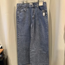 NEW Universal Thread Women's Mid Rise Super Wide Leg Jeans Size 12