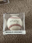 Magglio Ordonez Signed Detroit Tigers Official MLB Baseball JSA Authenticated