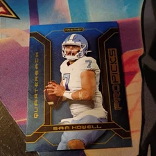 Sam Howell 2022 Sage ' Pro Picks Premier Blue Foil ' Parallel #PP-5