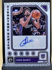 2023-24 Donruss Optic Chris Duarte Signature Series Auto #SS-DRE Kings