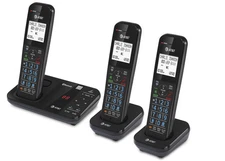 AT&T GL2113-31 3 Handset Cordless Phone System w/ Answering Bluetooth Call Block