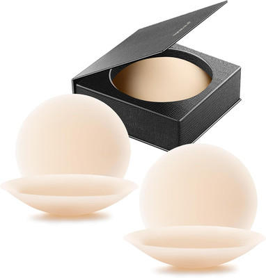 VOCH GALA Nipple Covers 2 Pairs-Seamless and Sheer Adhesive Silicone Nipple Past