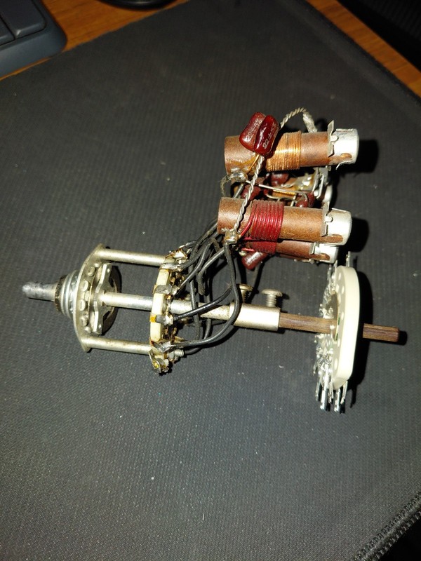 Heathkit SB-220 band switch, brand new ceramic tank circuit wafer