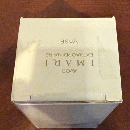 Vintage Avon Imari Extraordinaire Bud Vase with Box – 1991 Floral - Picture 9 of 9