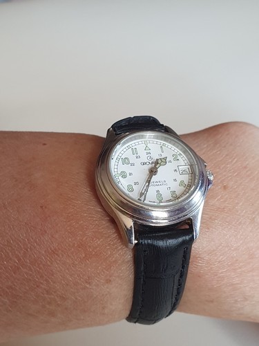 Vintage GROVANA Ref. 5030.2 Automatic Date 17 Jewels Women's Watch - Picture 5 of 15