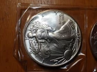 1Troy oz .999 fine silver round Liberty coin bullion