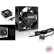 AXIAL 1238W, Muffin Fan, 120V AC 120mm x 38mm High Speed, for DIY Cooling Ven...