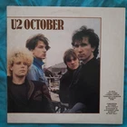 U2 OCTOBER 1981 VG+ VINYL ISLAND RECORDS LP ALBUM VINTAGE