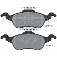 Textar 2315402 Bremsbelagsatz FüR Ford Focus Daw Dbw Dfw Dnw