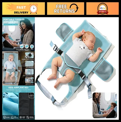 Tragbares Kleinkind Flugzeug Bett für Babys 1-12 Monate - Reise Essentials für Fli - Bild 1 von 4