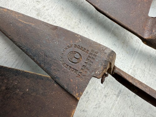 Konvolut 5 Vintage Schafschere Schermaschine primitives Handwerkzeug alle haben Herstellungsjahr Stempel - Bild 15 von 24