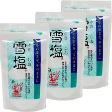 Paradise Plan Snow Salt, Miyakojima'S Ocean Blessings, 360G (120G X 3 Packs)_