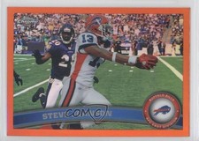 2011 Topps Chrome Retail Orange Refractor Steve Johnson #147 p1v