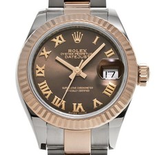 ROLEX Lady-Datejust 28 279171 Chocolate brown WATCH 701099 6