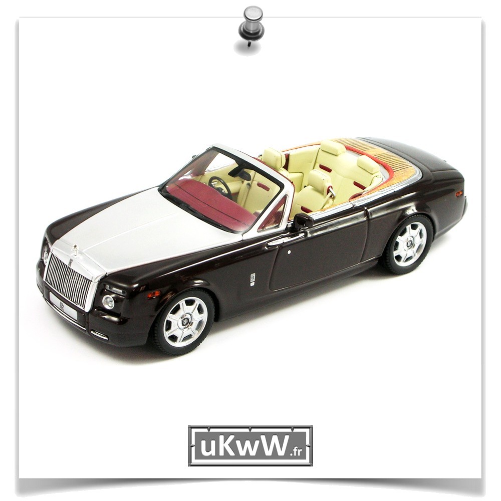 Minichamps 1 43 Rolls Mirage converdeible 2007 Metal oscuro marrón Minichamps 1 43 Rolls Mirage converdeible 2007 Metal oscuro marrón