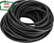Latex Rubber Tubing, 3/8In OD 1/4In ID Slingshot Rubber Bands Black Surgical