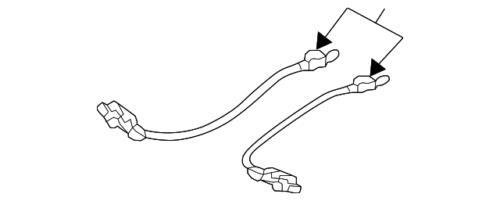 Traba de asiento plegable para Jaguar (P/N T4N10147)