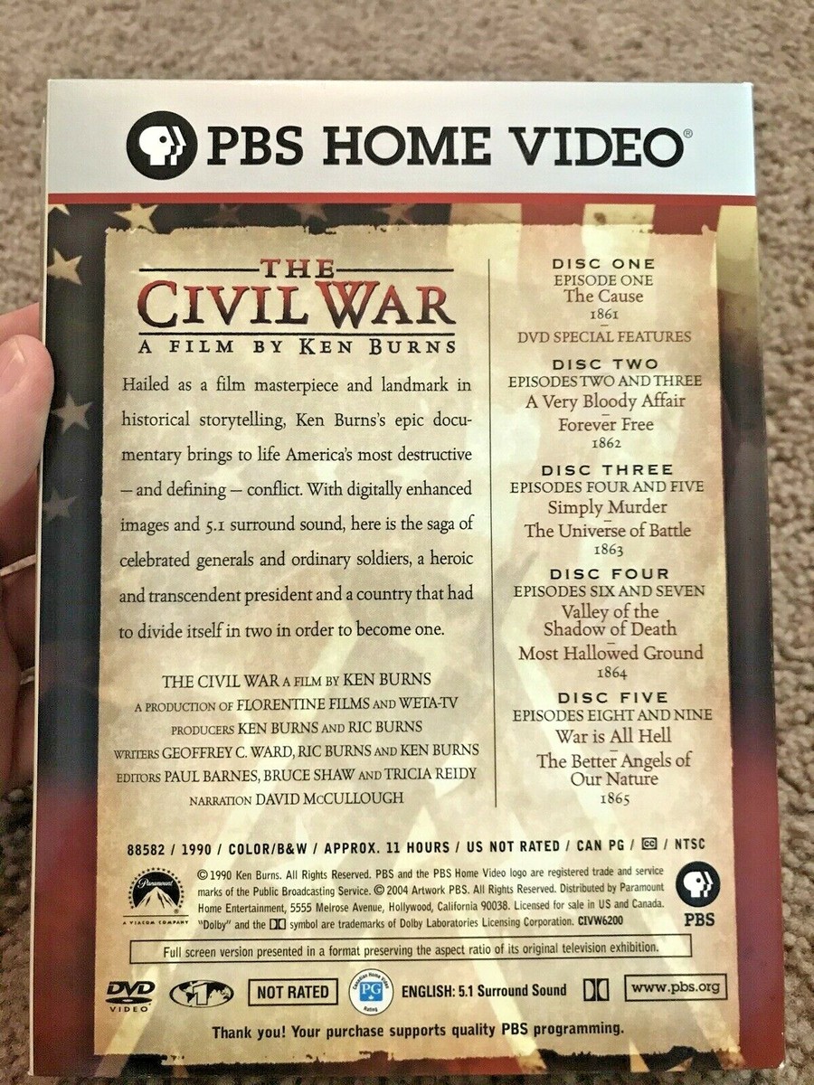 (未使用･未開封品)Ken Burns: Civil War [DVD] Amazon.com: Ken Burns: The Civil War & The Vietnam War & The