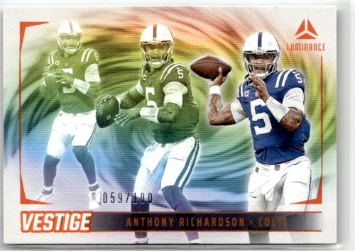 2024 Panini Luminance Anthony Richardson #VES-ARN