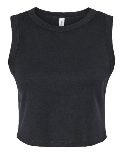 Hilinker Women's Loose Fit Crop Tank Top - Crew Neck Sleeveless Shirt, Casual Summer Workout Tee