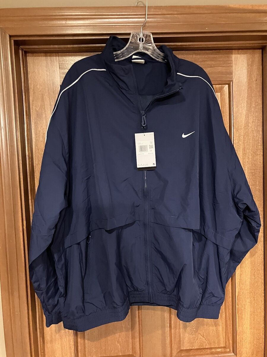 Nike Sportwear Solo Swoosh Woven Track Jacket FB8622-410 Nike Sportwear Solo Swoosh Woven Track Jacket FB8622-410
