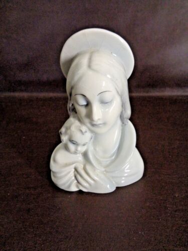 Vintage Madonna & Child Porcelain Figure Made in Italy  - Picture 1 of 4