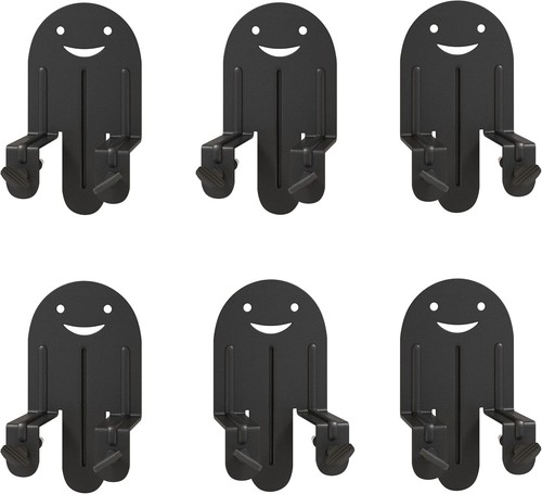 Set 6 Portamaterasso Antiscivolo Regolabile - Design Viso Sorridente Carino - Foto 3 di 11