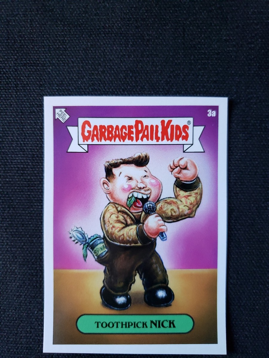 Jonas Brothers TOOTHPICK NICK 3a Garbage Pail Kids The Shammy